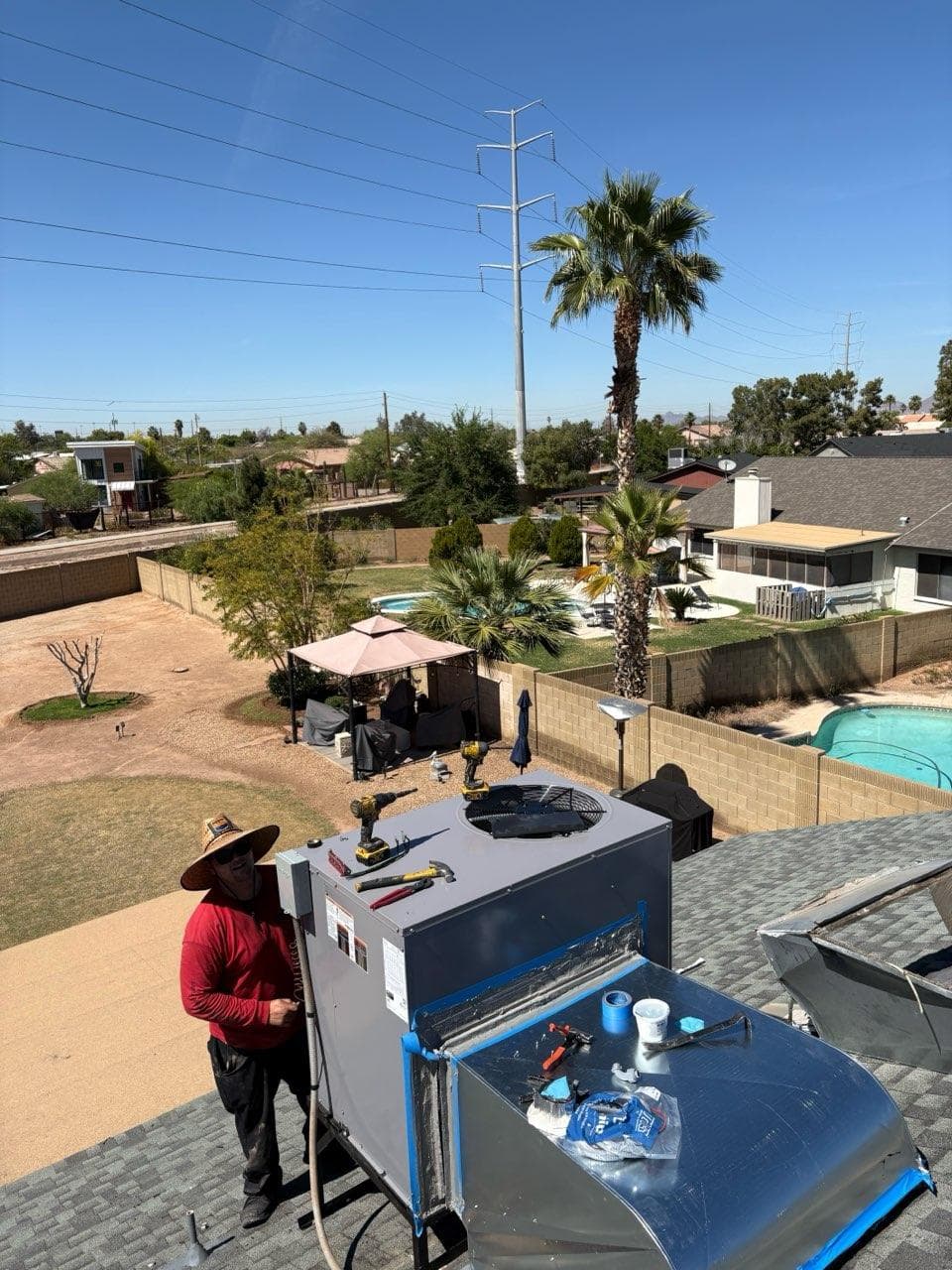 Gallery photos for Rooftop HVAC Installation Done Right by Same Day Air Repair: Image #1